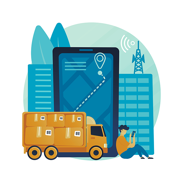 Track your EMsense Pro order - Delivery tracking illustration